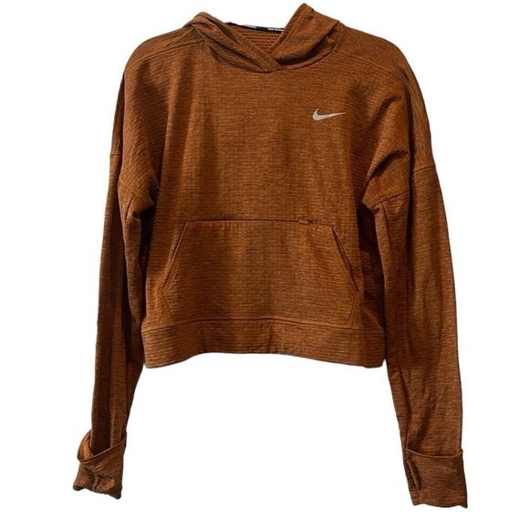 Nike Tops - Nike Therma Sphere Element Front Pocket Thumbhole Hoodie Sweatshirt Medium